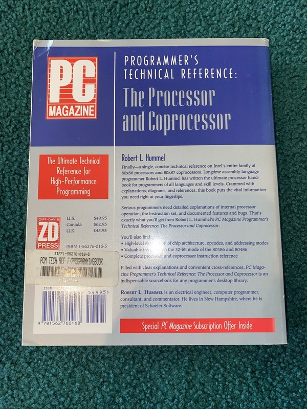 PC Magazine Programmer's Technical Reference: The Processor and Coprocessor gallery