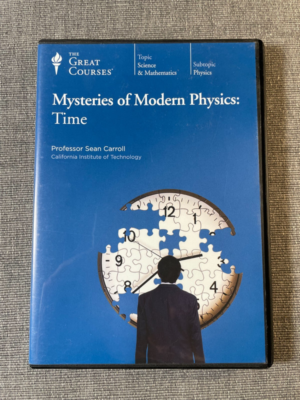 MYSTERIES OF MODERN PHYSICS Time DVD The Great Courses 4-Disc Set No Book Exc.
