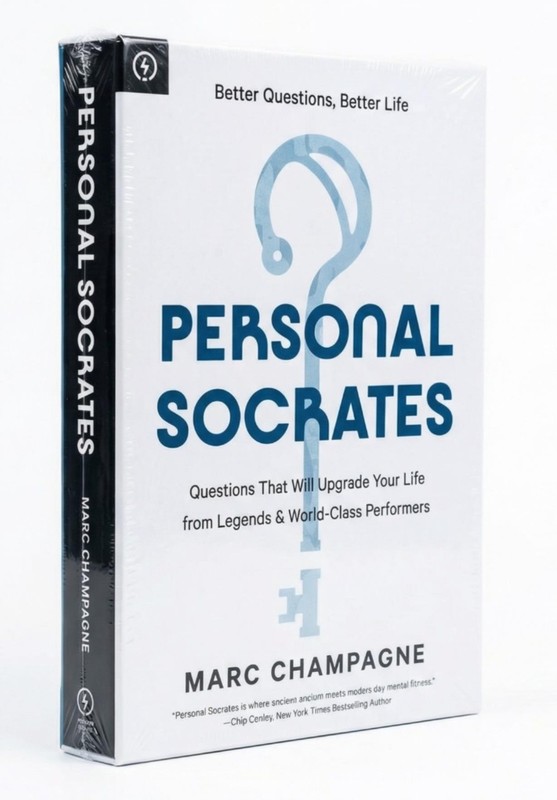 New PERSONAL SOCRATES Marc Champagne 1ST EDITION HARDCOVER 2021 Mental Fitness