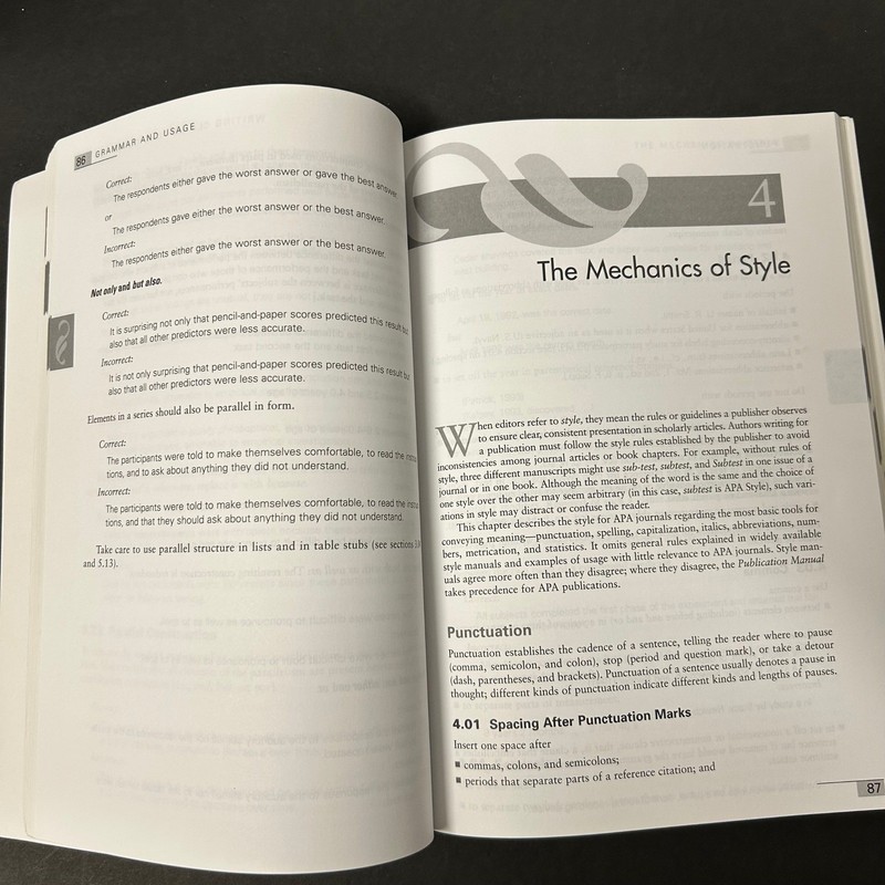APA Publication Manual 6th Edition Softcover Writing Style Guide gallery