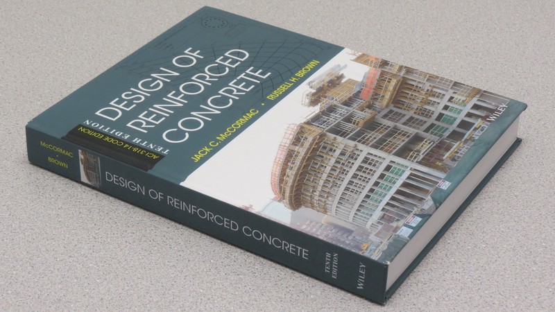 Design of Reinforced Concrete by Russell H. Brown and Jack C. McCormac hardcover gallery