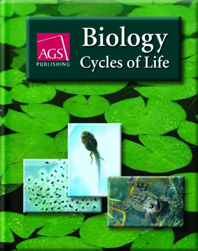 BIOLOGY: CYCLES OF LIFE STUDENT TEXT By Ags Secondary – Hardcover **Excellent**