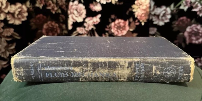 Elementary Fluid Mechanics w/ Supplementary Problems Booklet J. Vennard 4th 1966 gallery