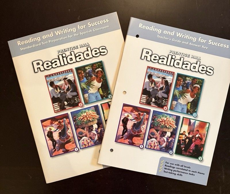 Prentice Hall Realidades Pre-Spanish and Pre-AP Spanish Workbooks