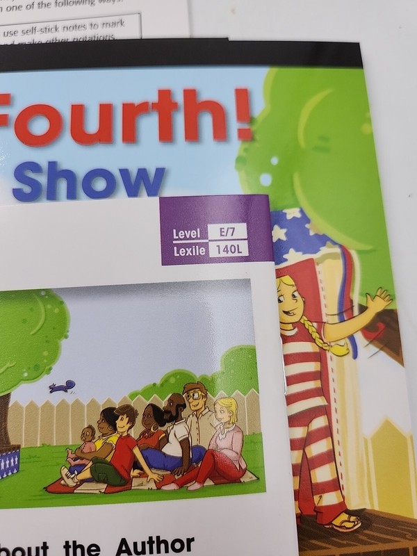 Benchmark Education Text Connections E/7 (6) "The Fourth Our Show" Homeschool gallery