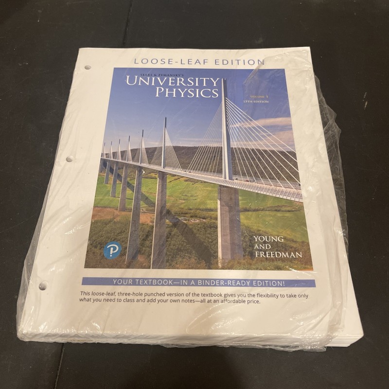 University Physics with Modern Physics, 15th. Loose-Leaf Ed , Young & Freedman