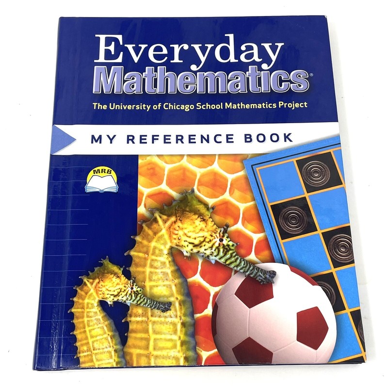 Everyday Mathematics My Reference Book Grade 1 Curriculum Hardcover 0076045374