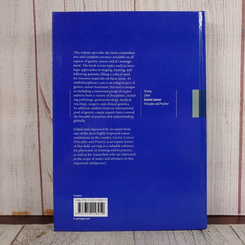 Gastric Cancer: Principles and Practice by Vivian E. Strong Hardcover - USED gallery