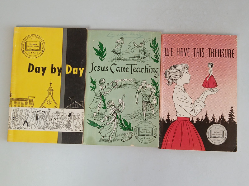 BETHANY YOUTH BOOKS Vintage Graded Curriculum Lot Christian Board of Publication