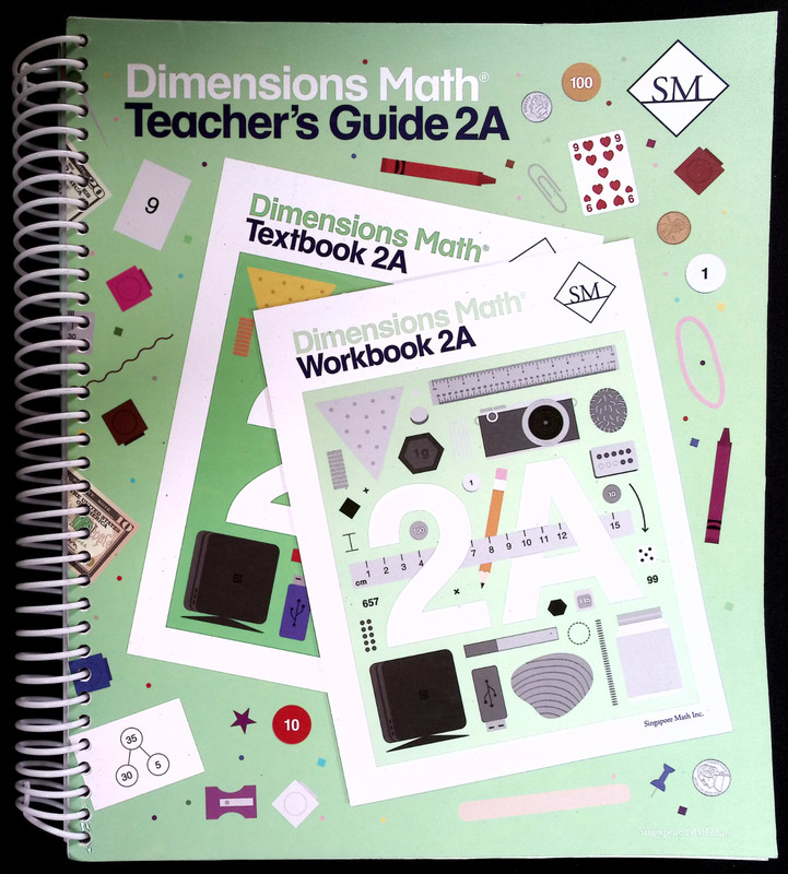 Dimensions Math Teacher’s Guide 2A Singapore Math Textbook Workbook Curriculum