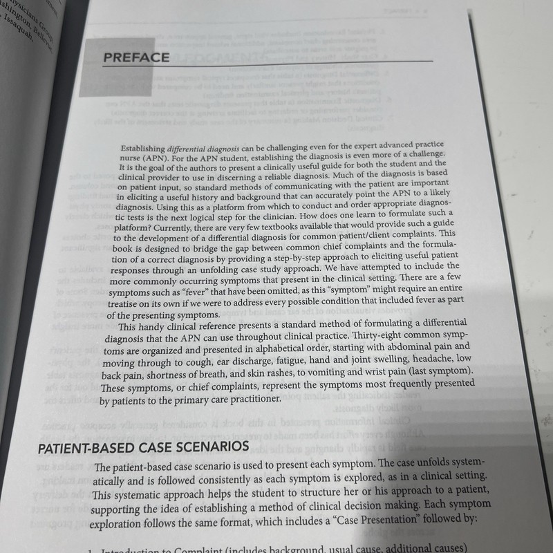 Differential Diagnosis for the Advanced Practice Nurse Jacqueline Rhoads VERY G gallery