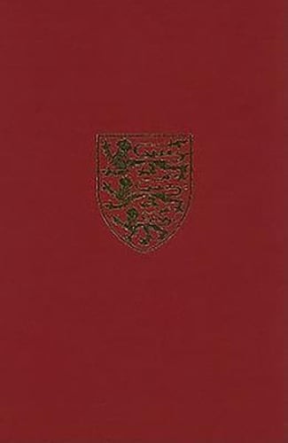 A History of the County of Chester, Volume 1: Physique, Prehistory, Roman, Anglo