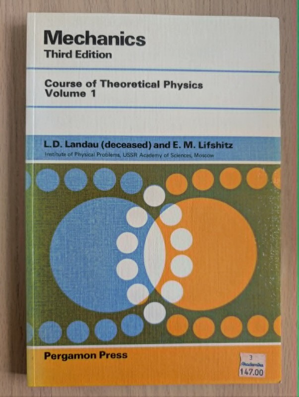 Mechanics Landau & Lifshitz