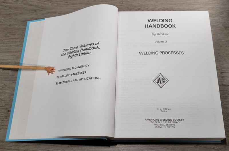 Welding Handbooks Vol. 1 2 & 4 Welding Technology Hardcover 8th ed Lot of 3 Vol gallery
