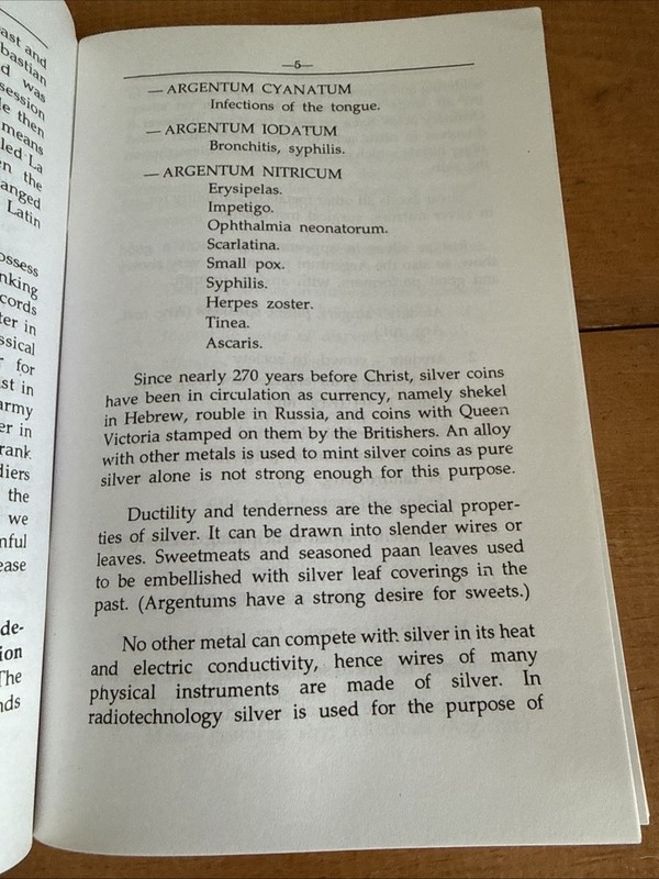 Agitated Argentums Farokh Master MD 2001 Homeopathy B Jain Reprint OOP gallery