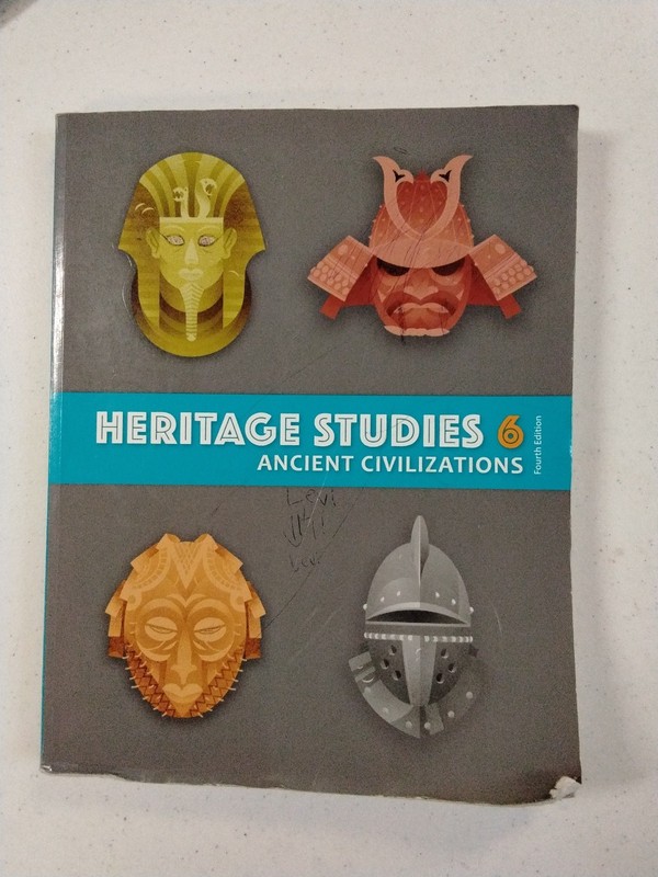 Heritage Studies 6 Ancient Civilization Fourth Edition BJU Press