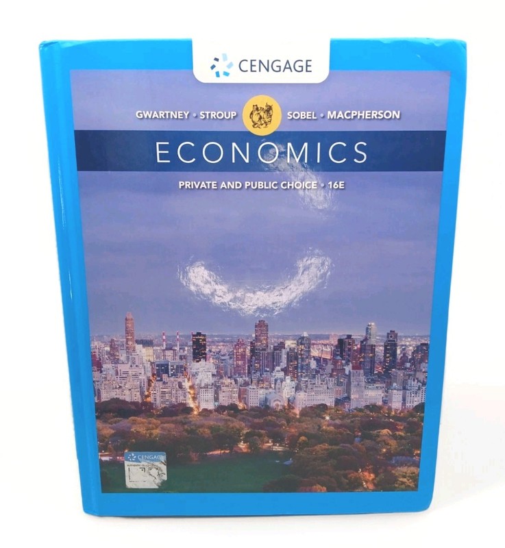 Cengage Economics Private & Public Choice College Textbook Curriculum PCC