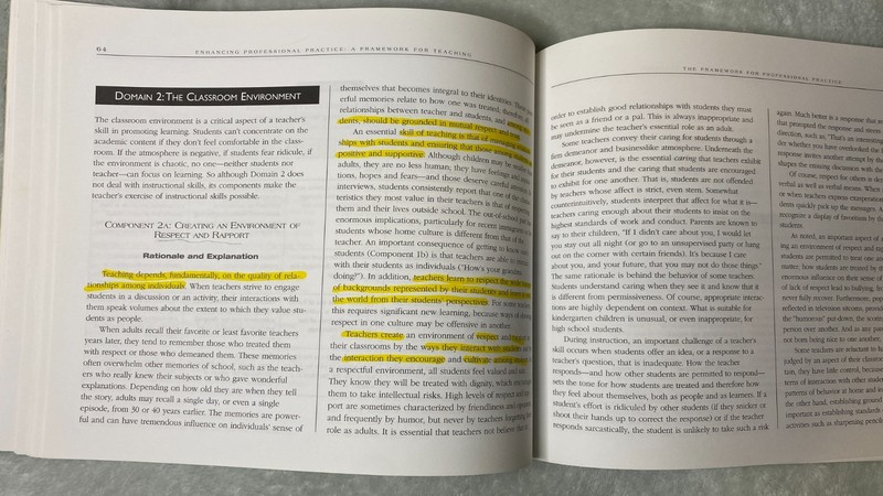 Enhancing Professional Practice: A Framework for Teaching, 2nd Editi Acceptable gallery