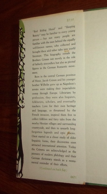 PATHS THROUGH THE FOREST-A Biography of BROTHERS GRIMM-Peppard-Exc 1st HC DJ! gallery