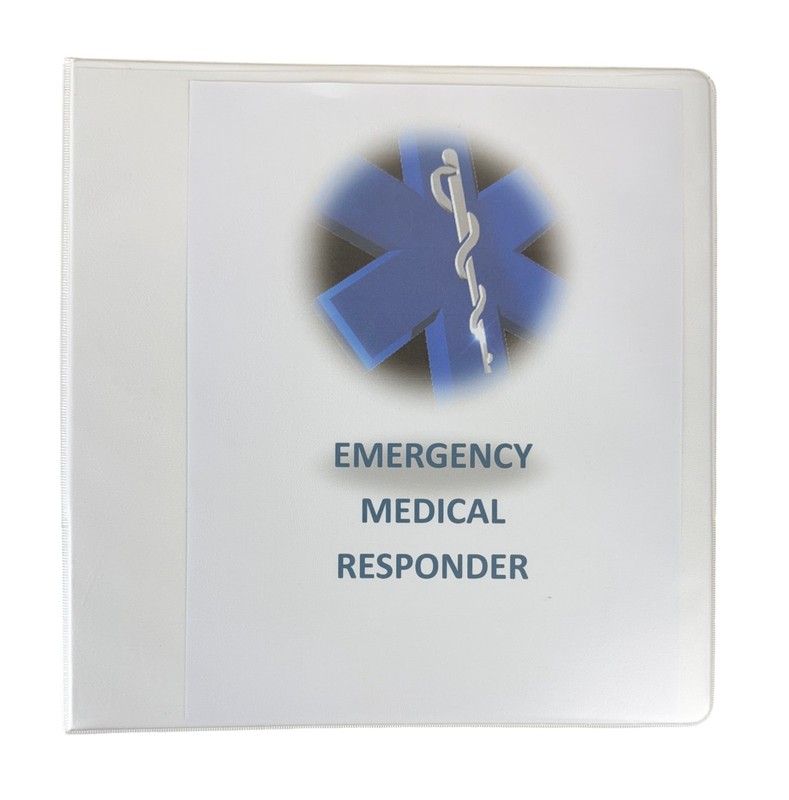 Emergency Medical Responder 5th Edition Jones & Bartlett 2011 in 3 Ring Binder