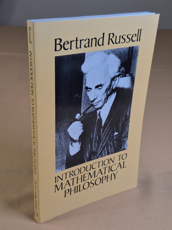 Introduction to Mathematical Philosophy – Bertrand Russell – Dover – Fine cond.