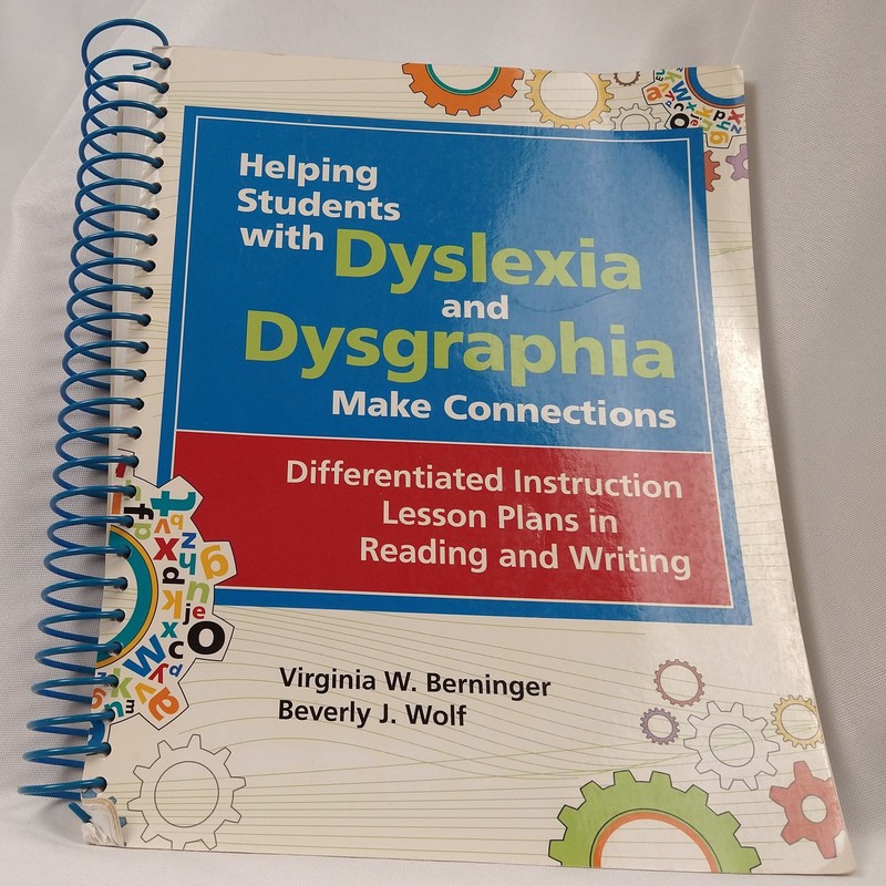 Helping Students with Dyslexia Dysgraphia Make Connections Lesson Plans Textbook