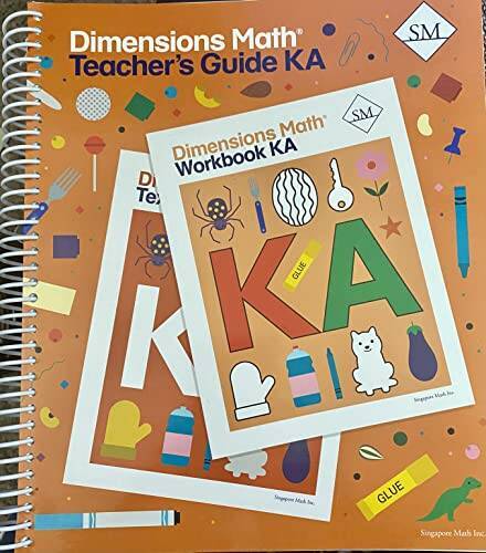 Dimensions Math, Teachers Guide KA – Spiral-bound – VERY GOOD