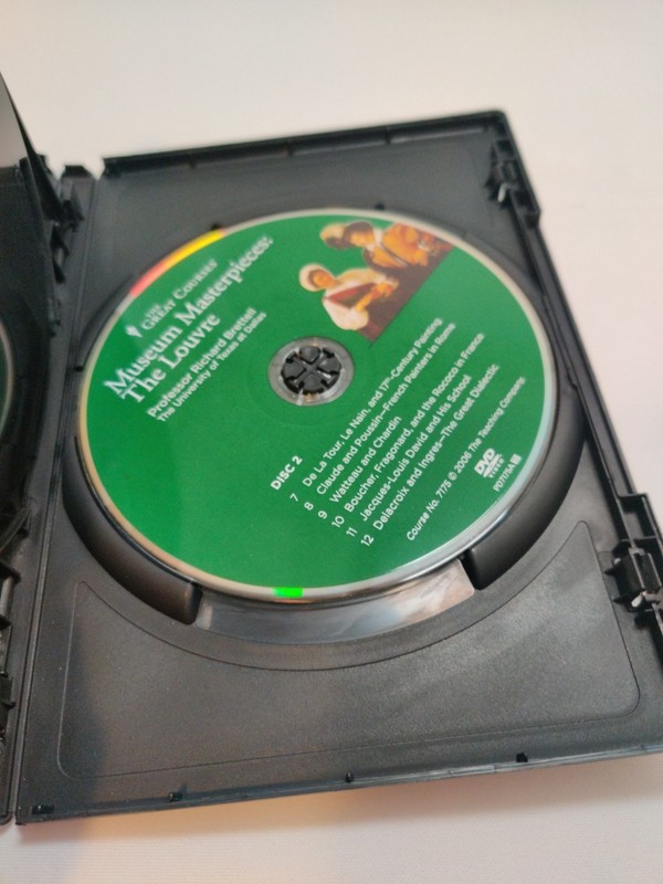 Museum Masterpieces: The Louvre 2 DVDs & Booklet- Very Good - The Great Courses gallery