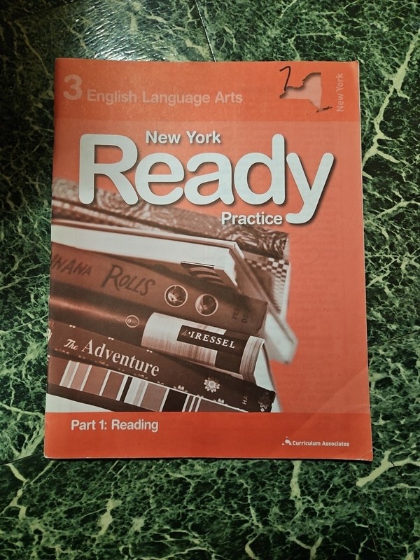 Ready Practice Part 1 Reading, 3 New York English Language Arts