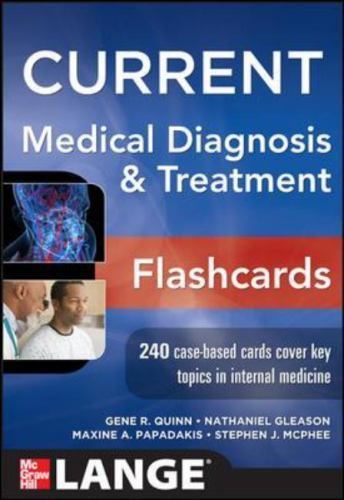 CURRENT Medical Diagnosis and Treatment Flashcards LANGE CURRENT NEW SEALED!!