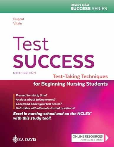 Test Success: Test-Taking Techniques – Paperback, by Nugent RN MA – Acceptable z