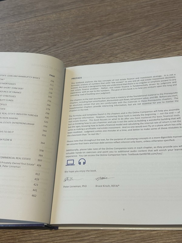Linneman Real Estate Finance and Investments Risks And Opportunities Edition 5.2 gallery