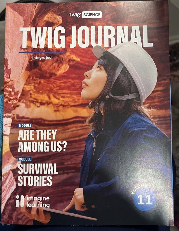 Imagine Learning-Twig Science Journal, Volume 11, Integrated
