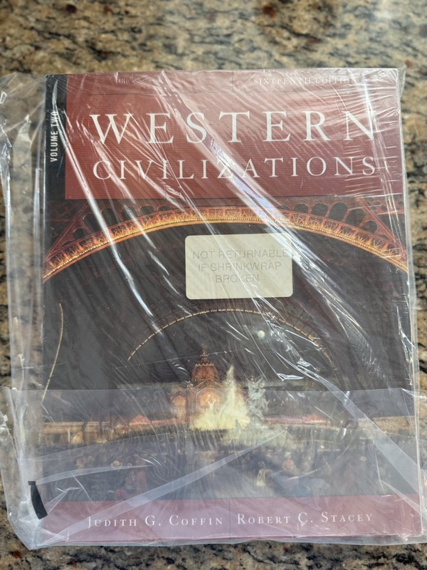 Western Civilizations, 16th edition . Stacey, Robert IBN – 9780393930986