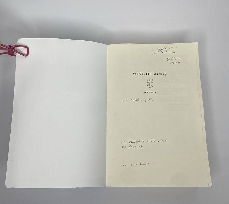 Song of Songs: A New Translation with Introduction The Anchor Yale Bible gallery