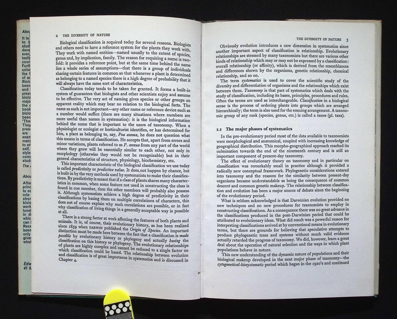 Studies in Biology No. 5 : Plant Taxonomy by V. H. Heywood, 1967 1st Edition HB gallery