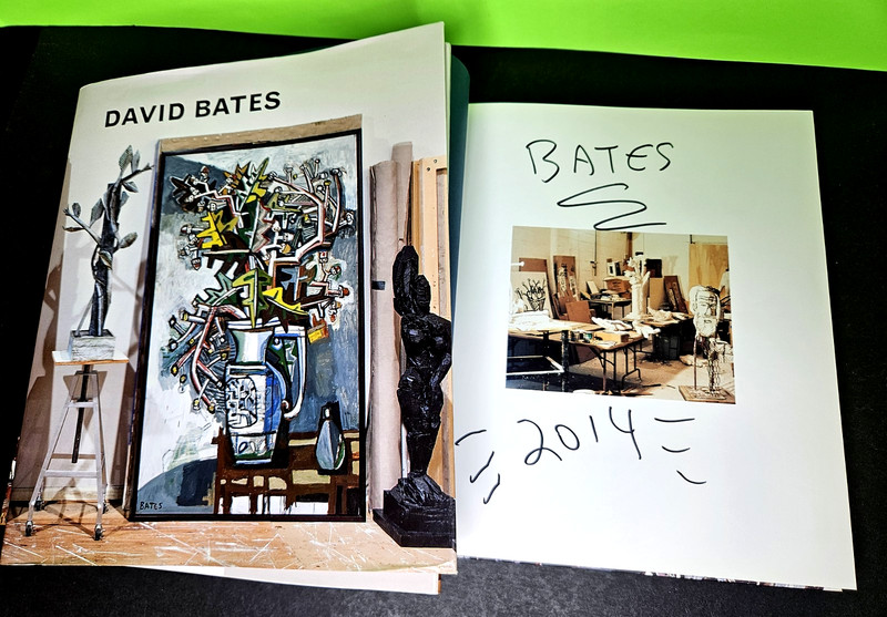 SIGNED – DAVID BATES, Modern Art Museum Ft. Worth, 2014 HB DJ, Nasher, Sculpture