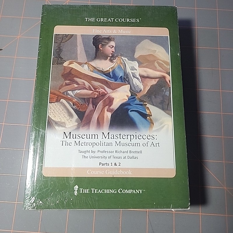 THE GREAT COURSES Museum Masterpieces Fine Art Music 1 &2 New Sealed 2008