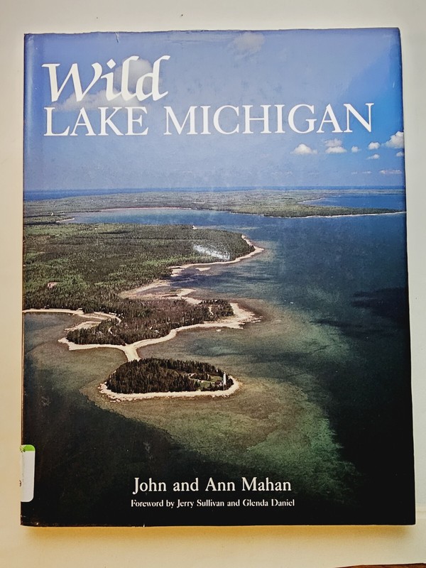 Wild Lake Michigan by Ann Mahan and John Mahan (1991, Hardcover) Photographic