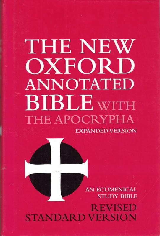 New Oxford Annotated Bible-RSV Hardcover by Metzger, Bruce M