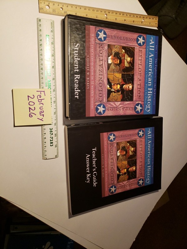 All American History: Teacher’s Guide and Answer Key, Vol. 1 PB + HC BOOK