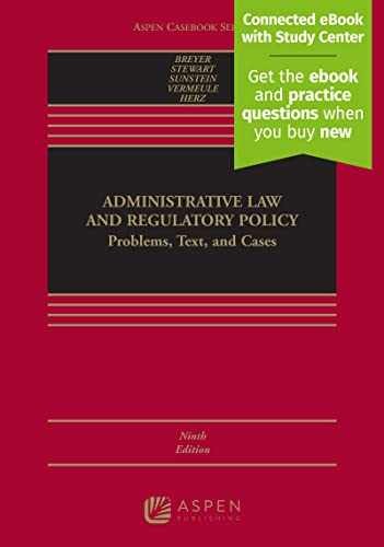 Administrative Law and – Hardcover, by Breyer Stephen G.; – Acceptable