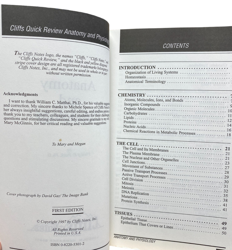 Cliffs Quick Review Anatomy and Physiology (Cliffs Quick By Phillip E. Pack) gallery