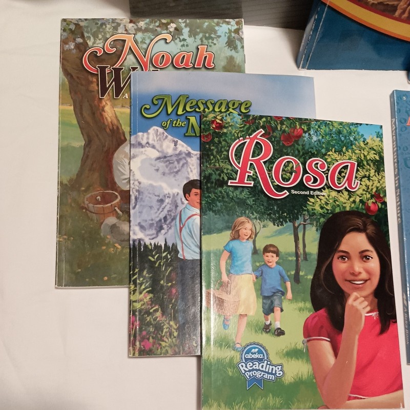 Abeka 5th Grade Reading Program Homeschool Set & Penmanship Mastery II gallery
