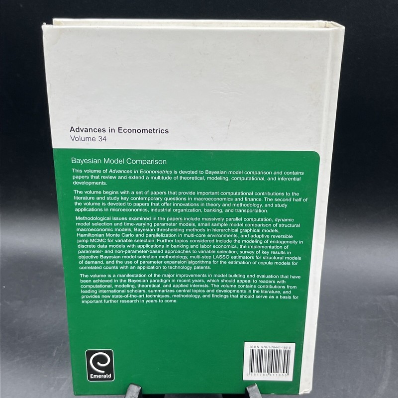 Bayesian Model Comparison, , Hardback gallery