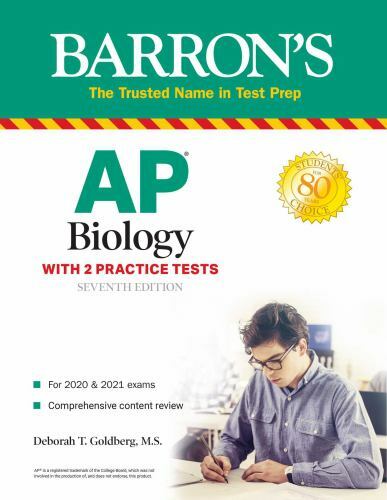 AP Biology: With 2 Practice Tests (Barron’s Test Prep)