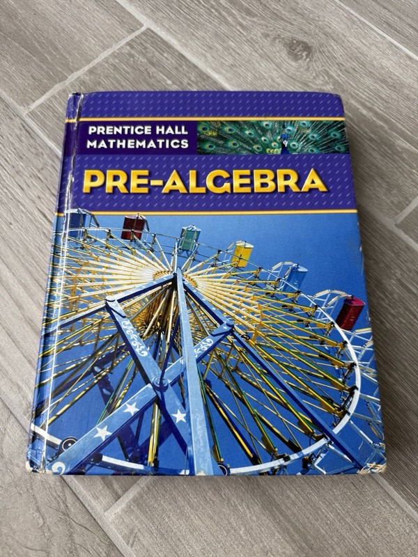 🌟 PRENTICE HALL MATHEMATICS PRE-ALGEBRA STUDENT EDITION – Hardcover