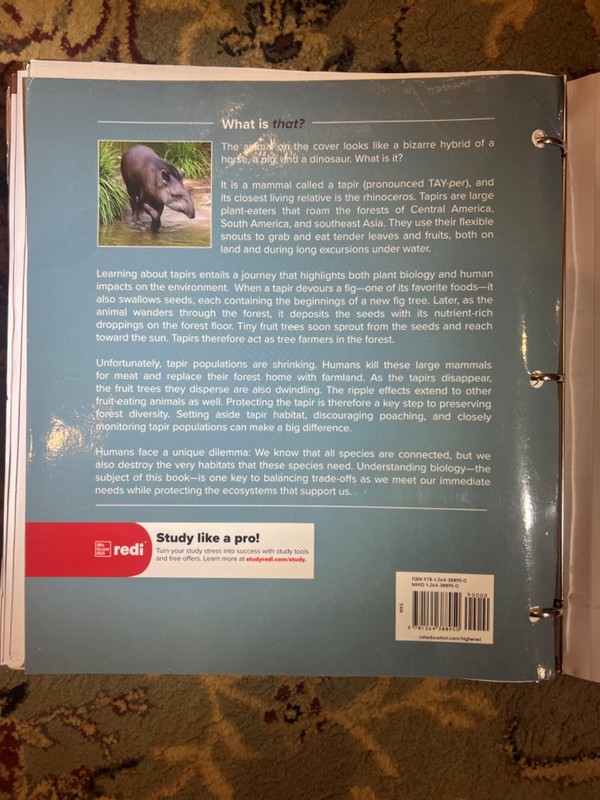 Loose Leaf for Biology: the Essentials by Mariëlle Hoefnagels (2021, Ringbound) gallery