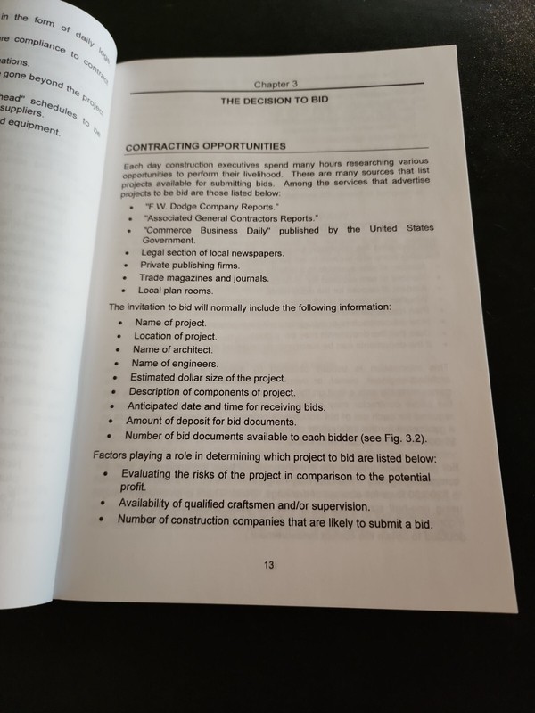 Estimating And Project Management For Building Contractors By M. Kitchens 1996 gallery
