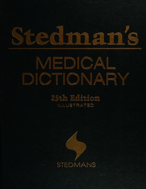 Stedman’s Medical Dictionary, 1995 Hardcover Thomas Lathrop Stedm